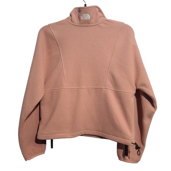 The North Face TKA Attitude 1/4-Zip Fleece Pullover Small Pink EUC NF0A5J6H - Picture 2 of 6